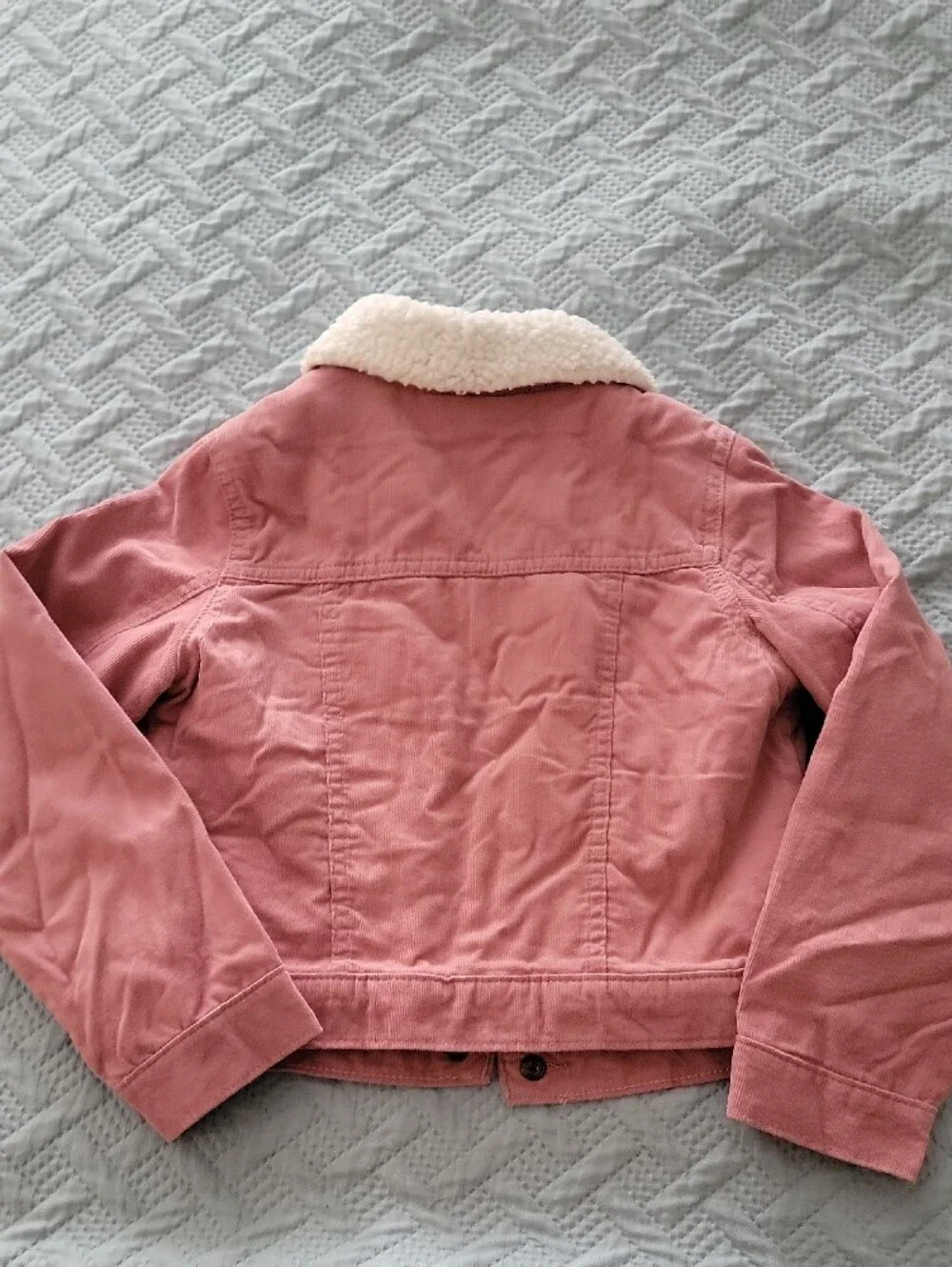 Gymboree Pink Sherpa-Lined Jacket